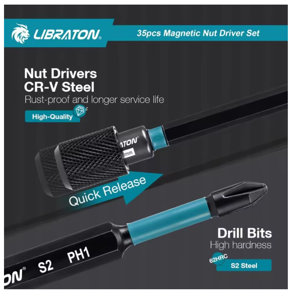 MagGrip Nut Driver Set