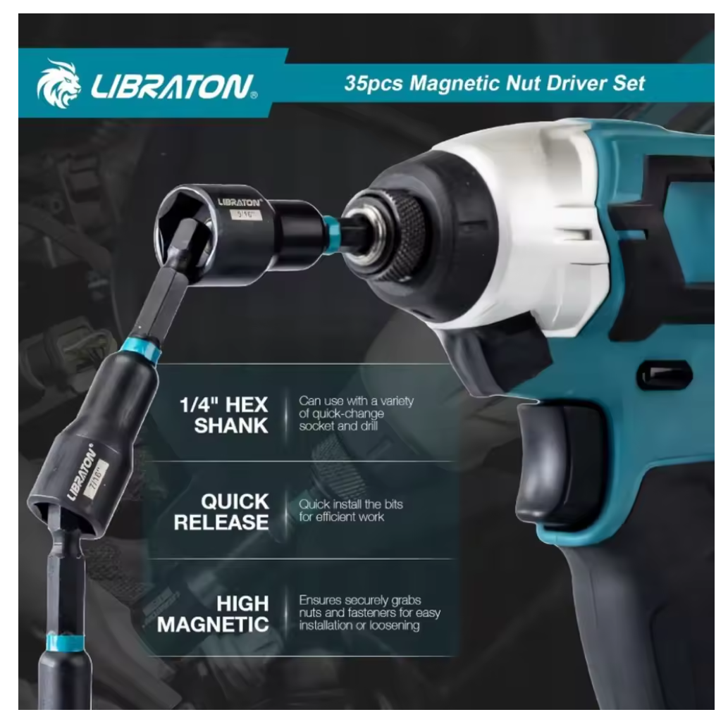 MagGrip Nut Driver Set