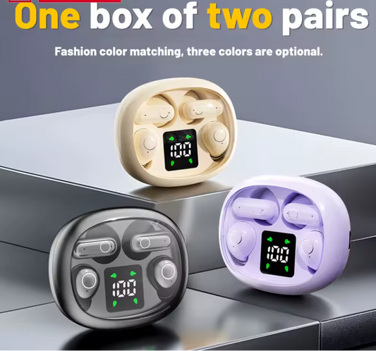 Dual-Power TWS Earbuds