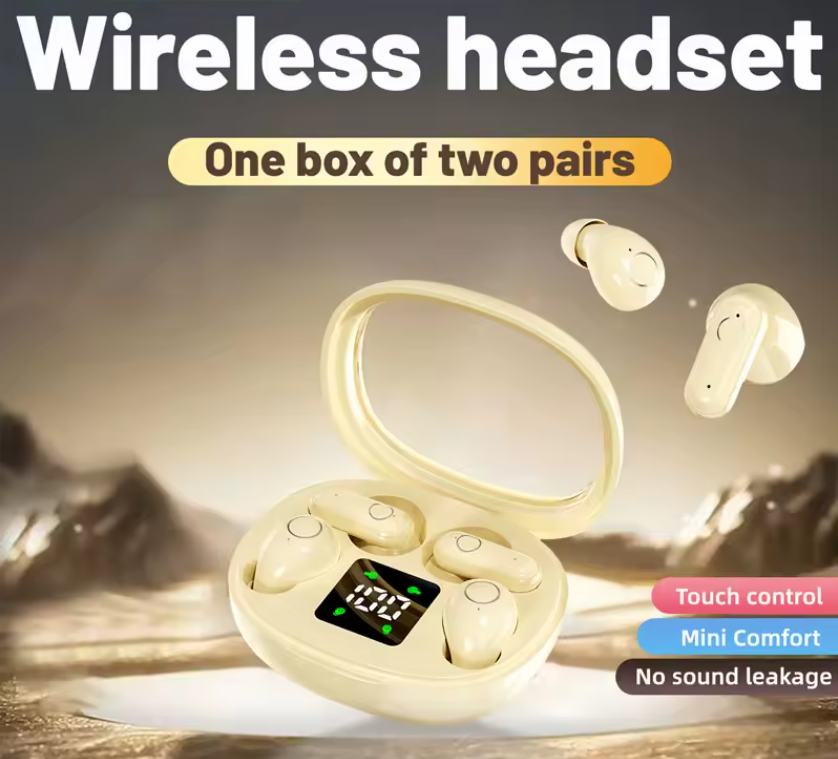 Dual-Power TWS Earbuds