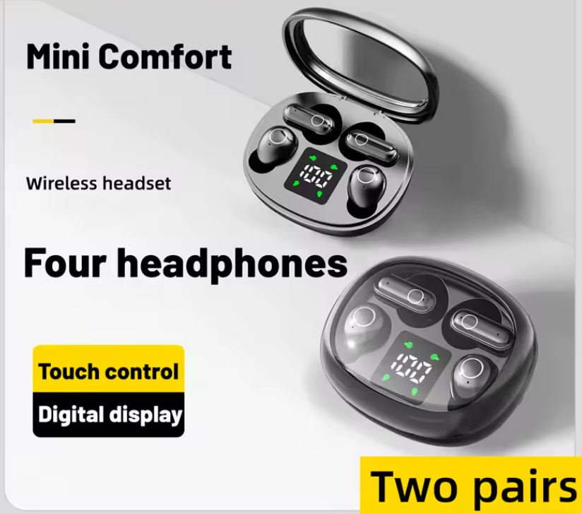 Dual-Power TWS Earbuds