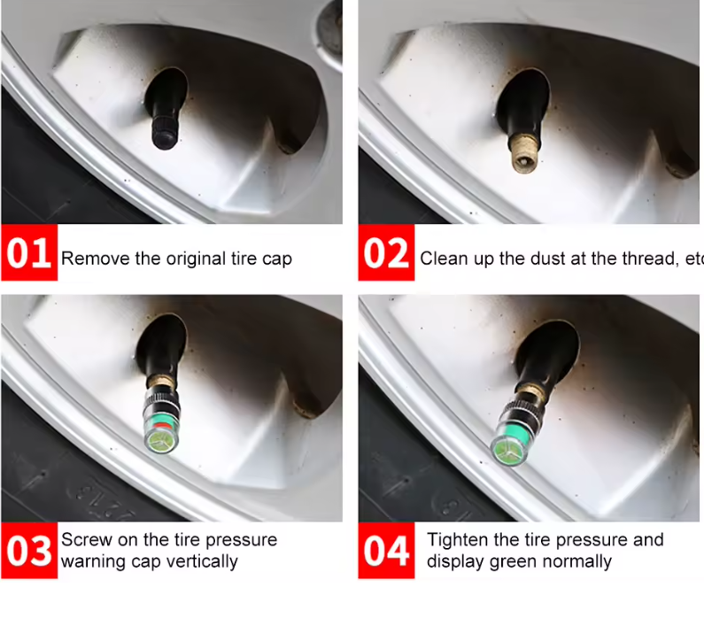 TireGuard Pressure Caps