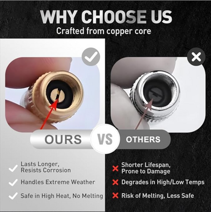 TireGuard Pressure Caps