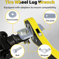 QuickLift Pro Car Crank Handle