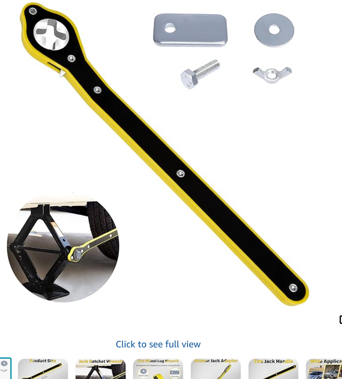 QuickLift Pro Car Crank Handle