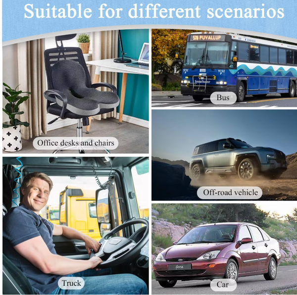 ComfortCore Memory Seat Cushion