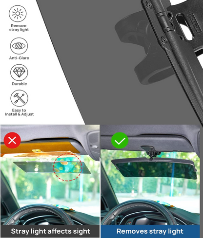 Polarized Clip-On Anti-Glare Car Visor