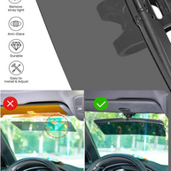 Polarized Clip-On Anti-Glare Car Visor
