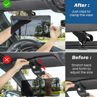 Polarized Clip-On Anti-Glare Car Visor