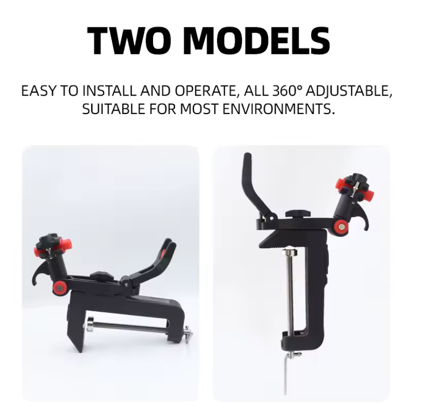 Rugged Clip On Boat Rod Holder