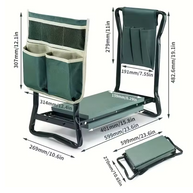 ComfortFold Portable Garden Knee Bench Seat