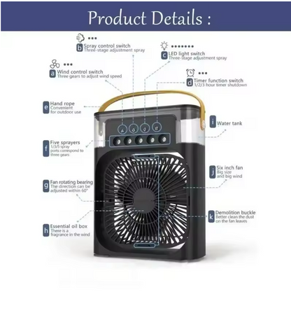 Cool Breeze LED Air Cooler