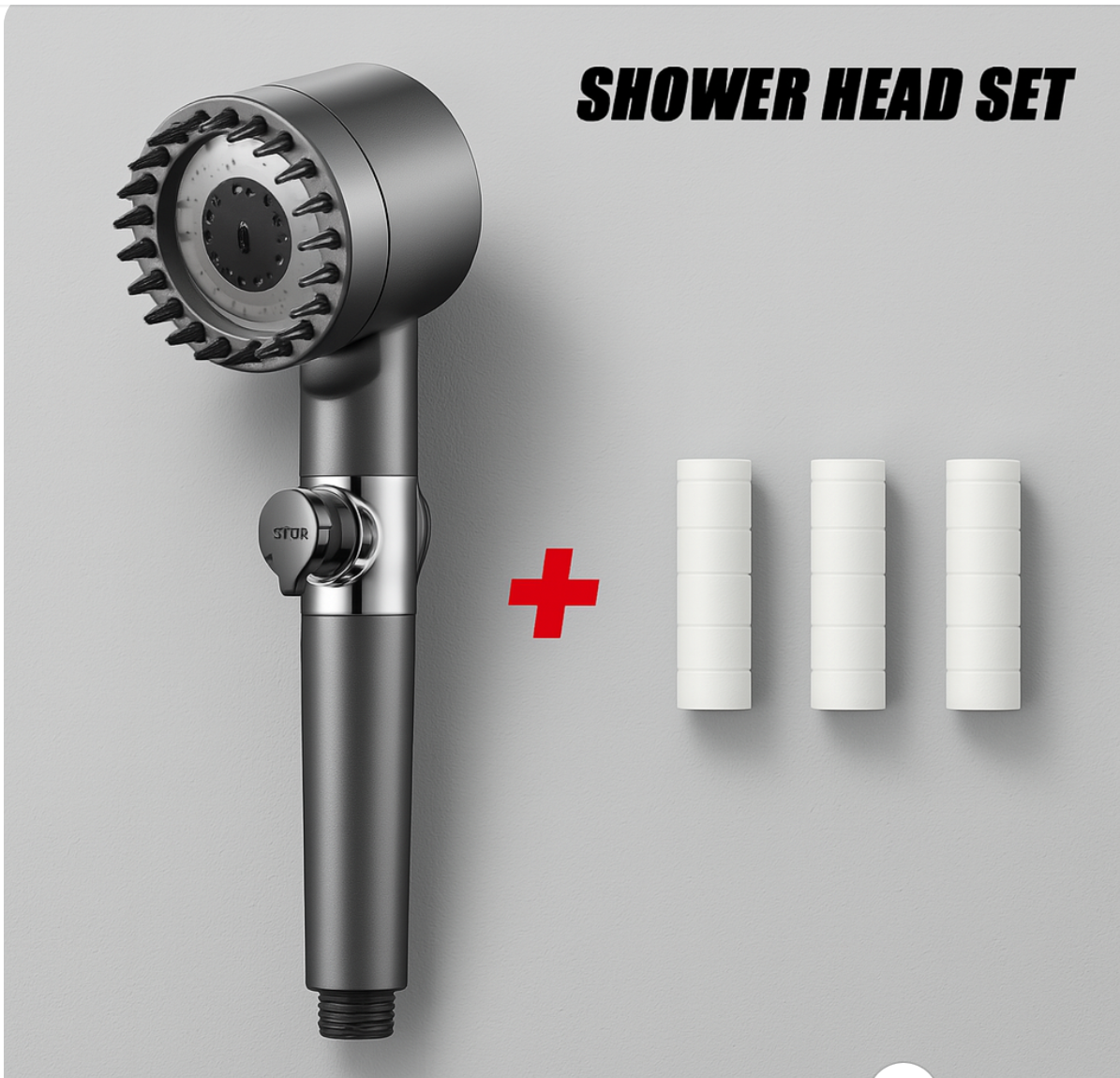 SkinVitalize™ Ionic Filter Shower
