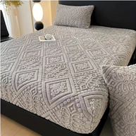 Cozy Velvet Winter Bedspread