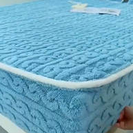 Cozy Velvet Winter Bedspread