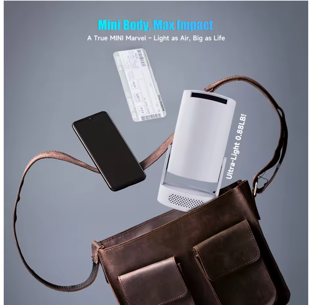 InkGlow™ Travel Projector — Big Screen, Zero Fuss