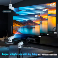 InkGlow™ Travel Projector — Big Screen, Zero Fuss