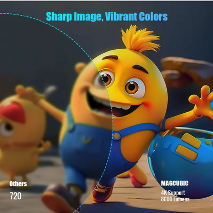 InkGlow™ Travel Projector — Big Screen, Zero Fuss