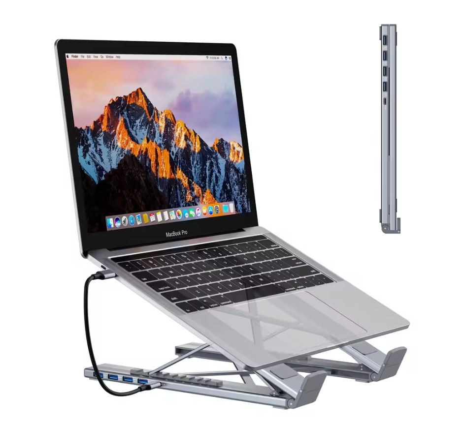 LiftDock™ 8-in-1 USB-C Stand Hub