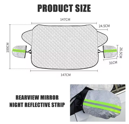 All-Weather Half Car Cover Shield