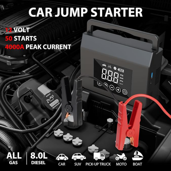 PowerPro Max Jump Starter Combo