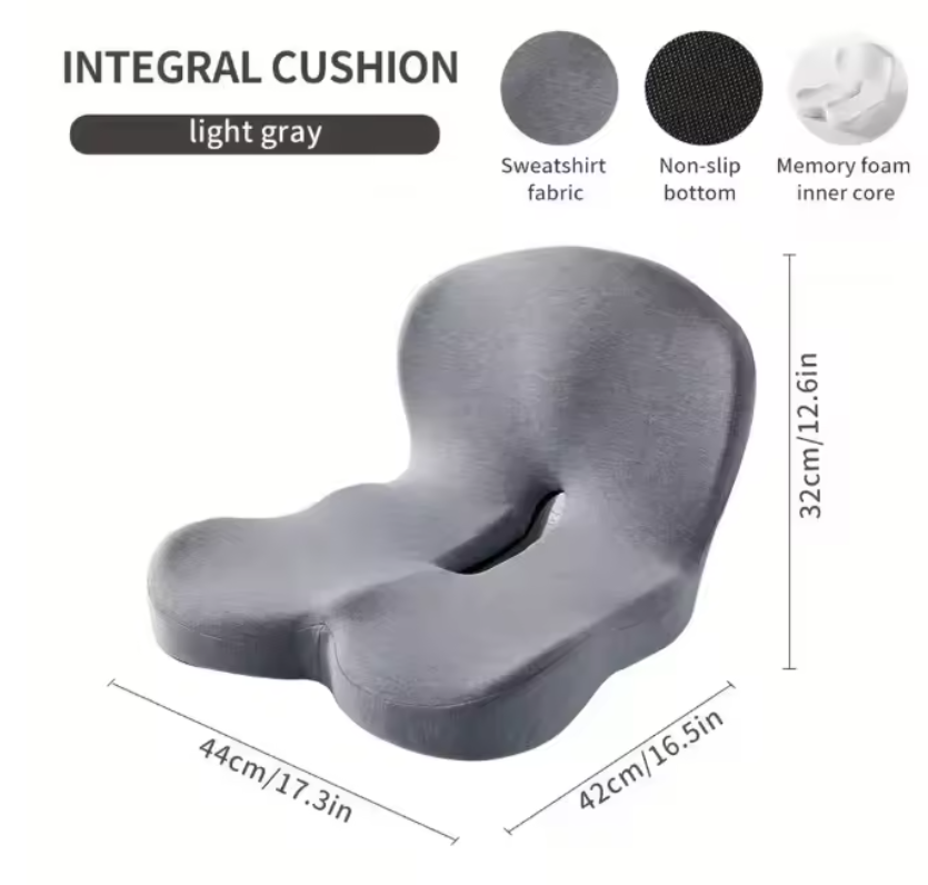 Cojín de asiento de espuma viscoelástica ComfortCore