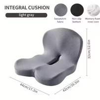 Cojín de asiento de espuma viscoelástica ComfortCore