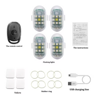 Mini Magnetic LED Strobe Light USB