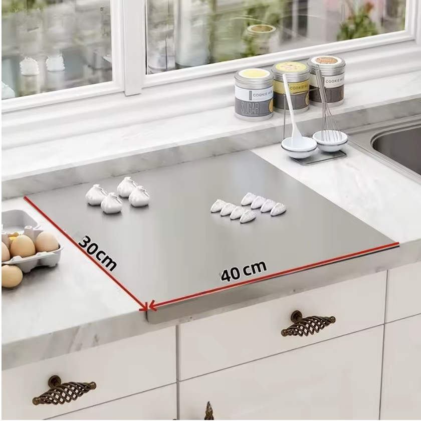Stainless Steel Kitchen Prep Board