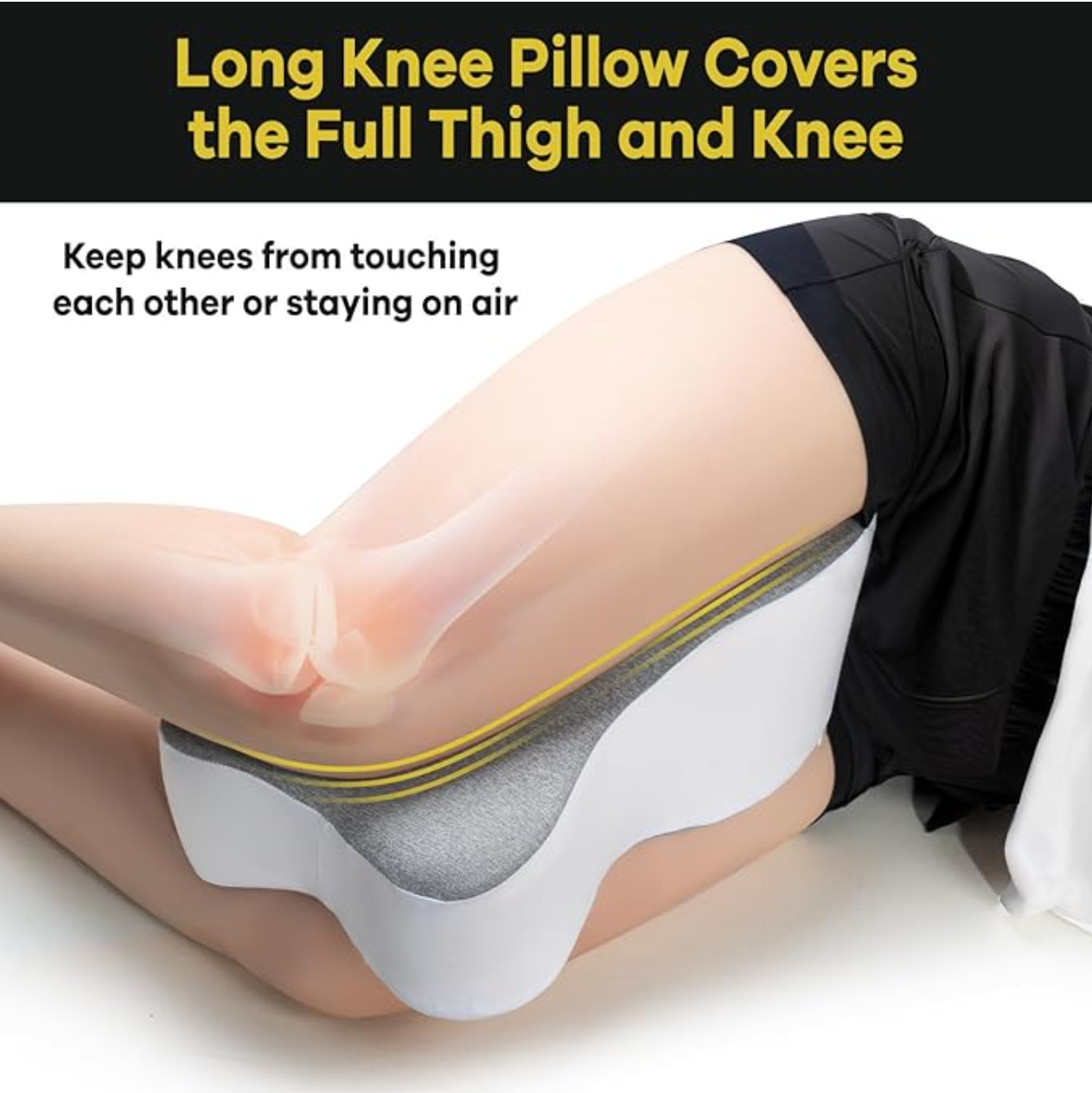 Stop Knee Rubbing & Hip Twist — Sleep Aligned All Night