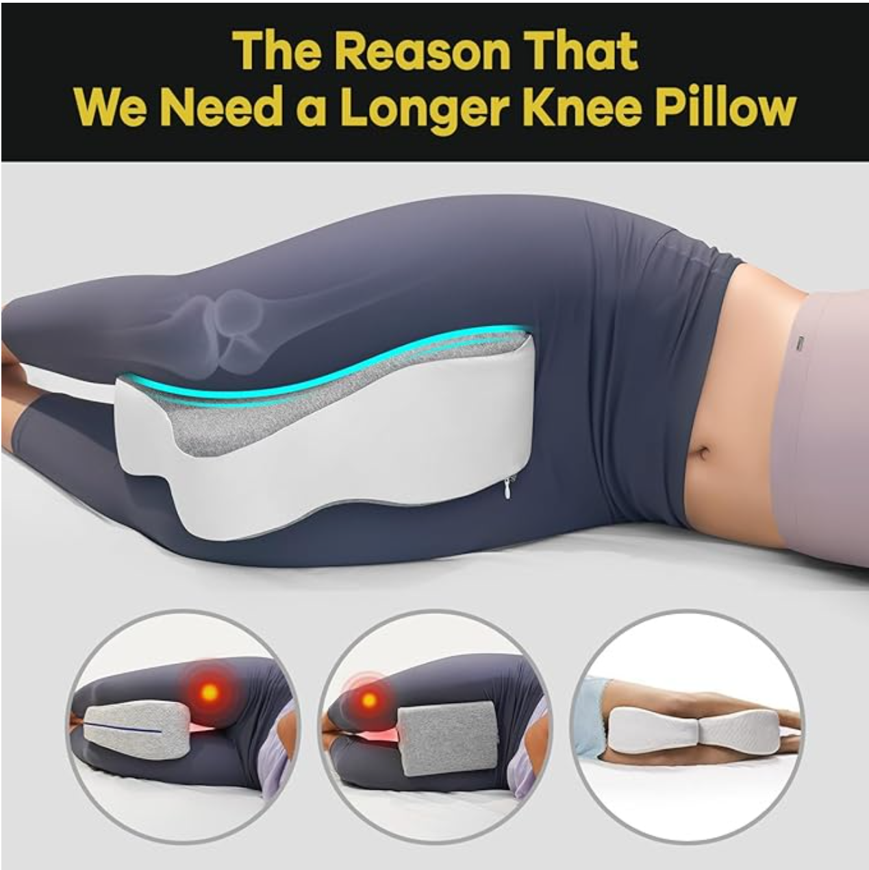 Stop Knee Rubbing & Hip Twist — Sleep Aligned All Night