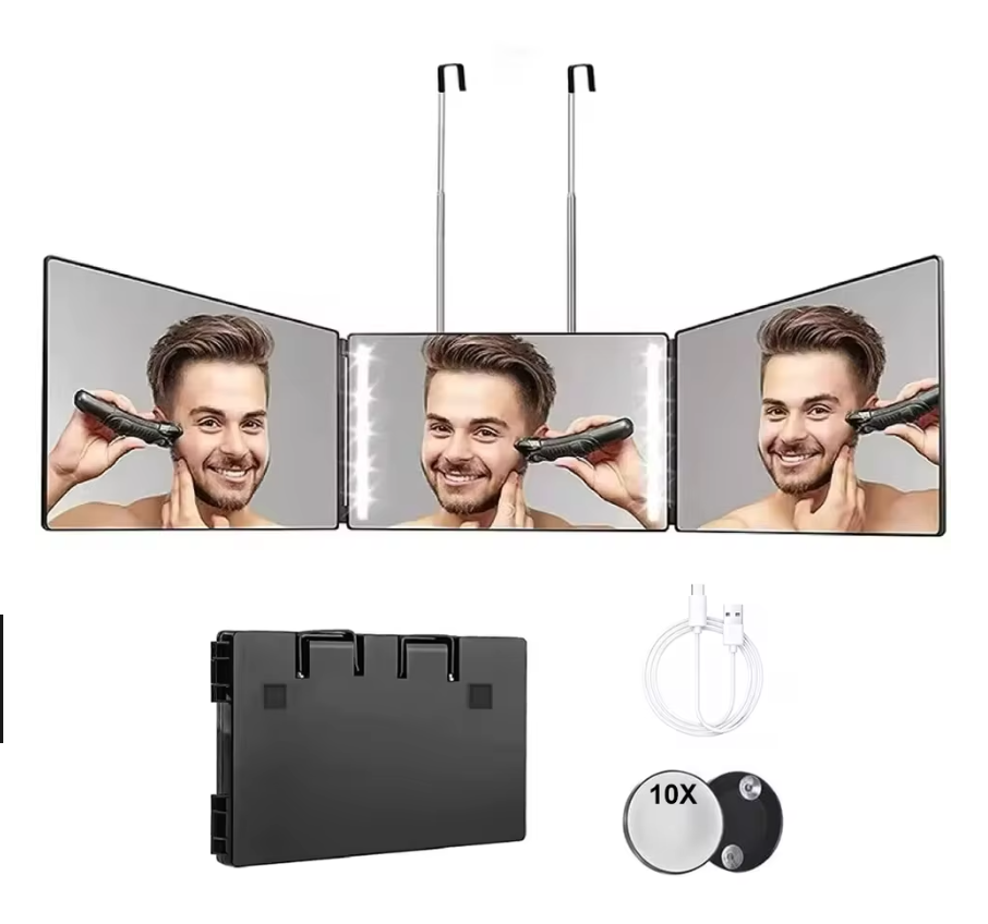 ProFold Trifold Travel Grooming Mirror