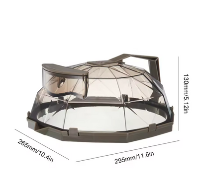 Clear Microwave Food Guard