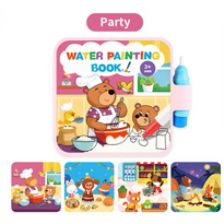 Water-Reveal Coloring Book