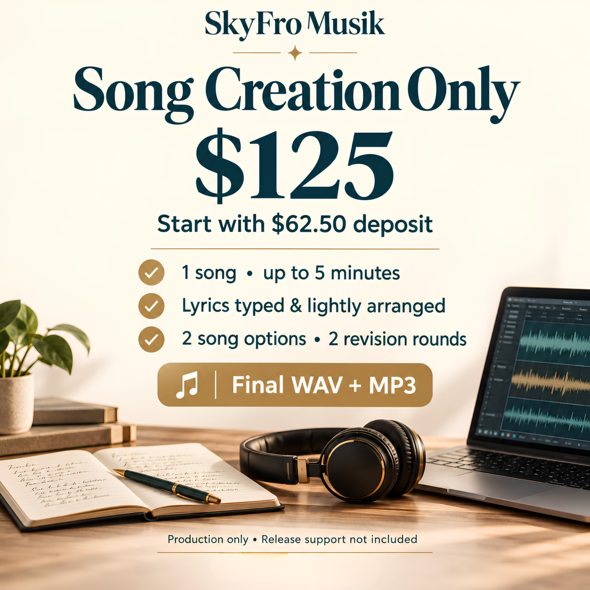 SkyFro Musik | Custom Song Production & Release Packages