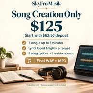 SkyFro Musik | Custom Song Production & Release Packages