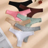 Cotton Lace Thong Set