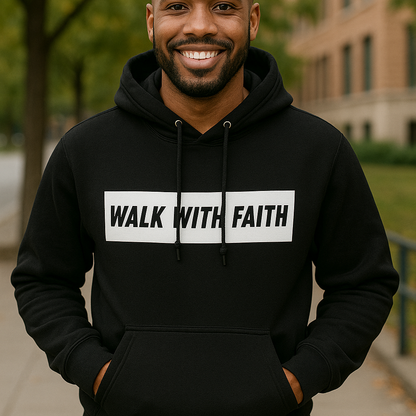 Walk With Faith Hoodie | Inspirational Christian Hoodie