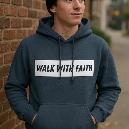 Walk With Faith Hoodie | Inspirational Christian Hoodie