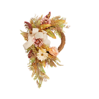 Autumn Harvest Cascade Front Wreath