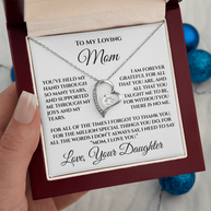 To My Loving Mom — “Without You There's No Me” Gift From Daughter
