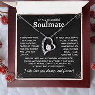 Para Mi Hermosa Alma Gemela | Collar Amor Eterno