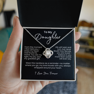 Un regalo brillante de amor – Collar Nudo de Amor para tu preciosa hija