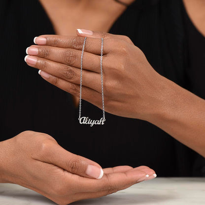 My Beloved Daughter - I Love You Forever Personalized Name Necklace |