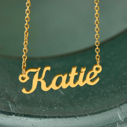 My Beloved Daughter - I Love You Forever Personalized Name Necklace |