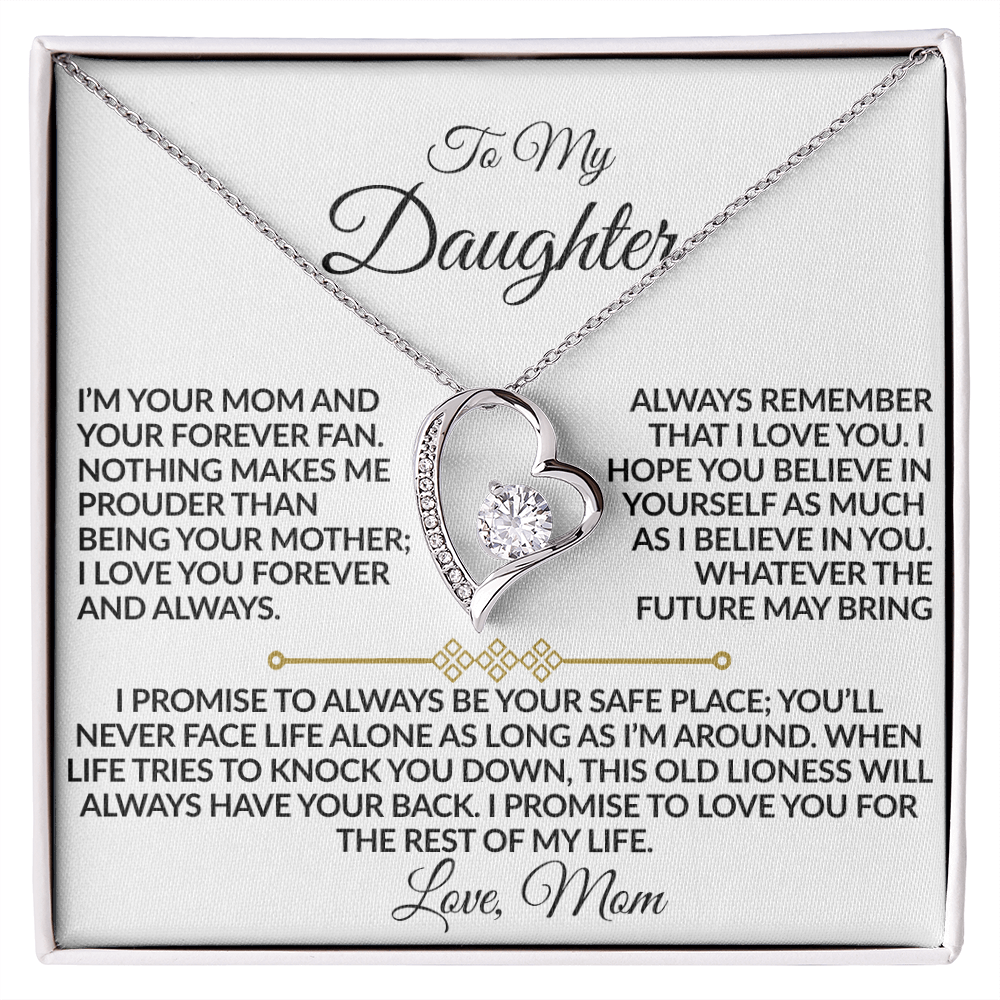 For the Daughter Who Has My Heart, From Mom