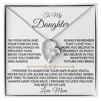 For the Daughter Who Has My Heart, From Mom