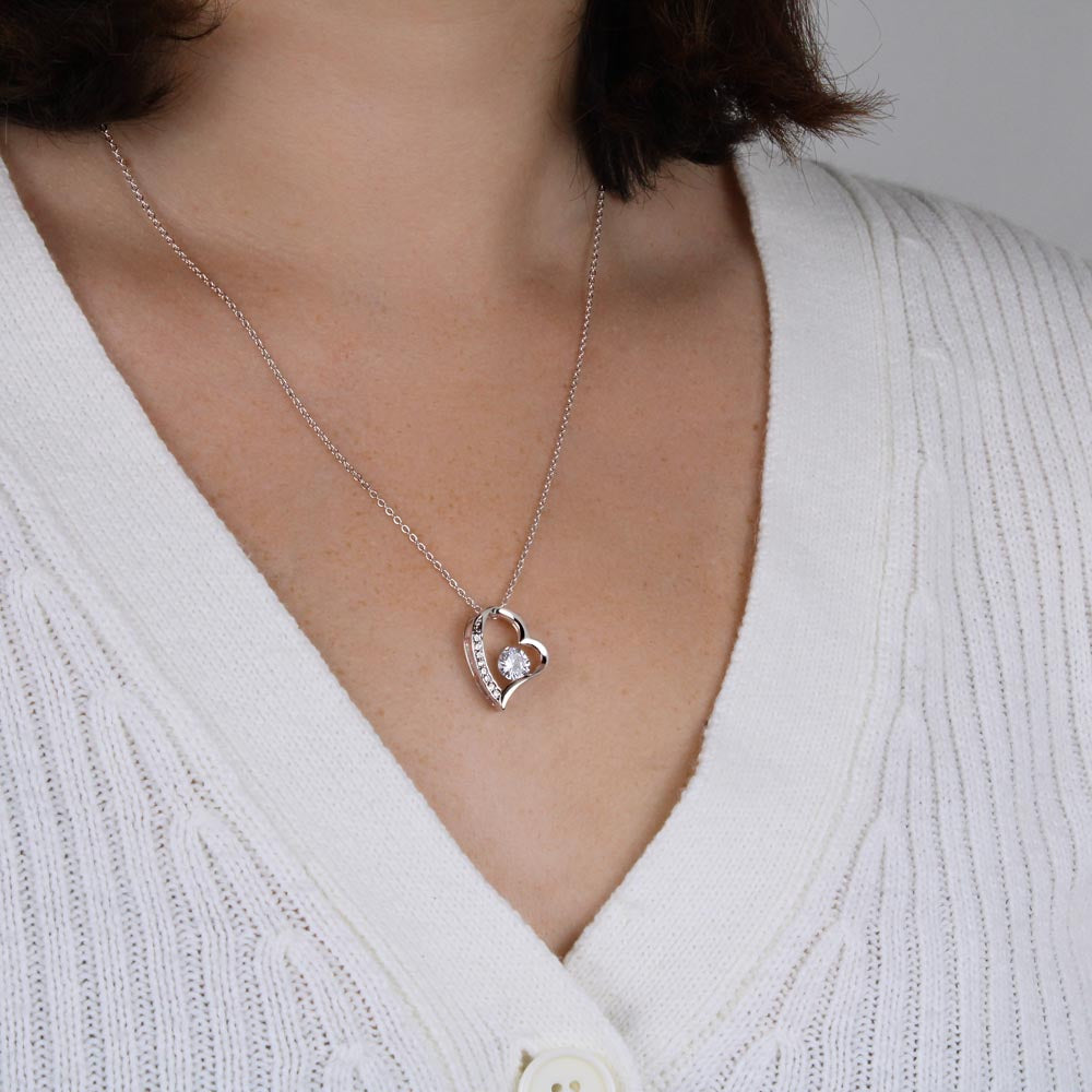 To My Mom — “Without You There's No Me” Necklace Gift From Daughter