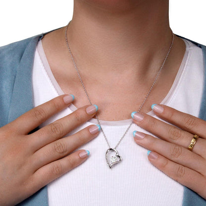 To My Mom — “Without You There's No Me” Necklace Gift From Daughter