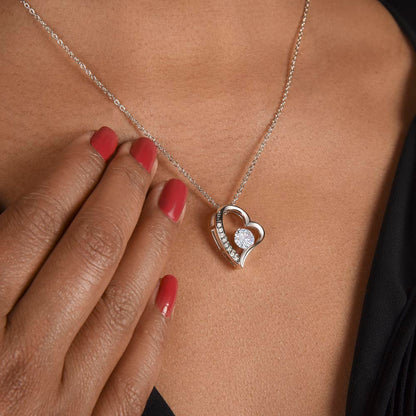 Gift for Mom from Daughter — “Without You There's No Me” Necklace